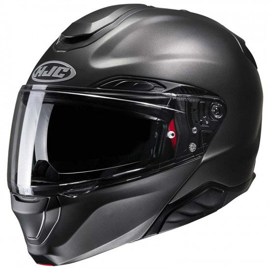 HJC RPHA 91 Semi Flat Titatium £449.99 Flip Front Motorcycle Helmets - SKU R91TXS from RaceLeathers Motorcycle Clothing