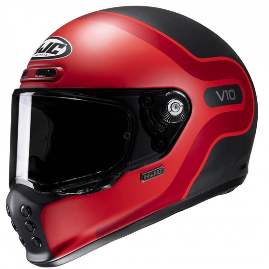 HJC V10 Grape Red £299.99 Full Face Helmets - SKU V10GRXS from RaceLeathers Motorcycle Clothing