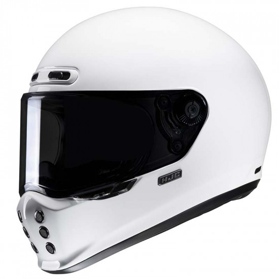 HJC V10 White Full Face Helmets - SKU V10WXS