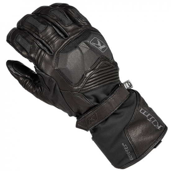 Klim Badlands GTX Long Black Gloves Mens Motorcycle Gloves - SKU 3923-000-160-000