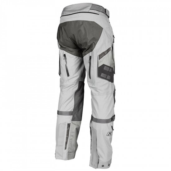 Klim Badlands Pro Goretex Pant Monument Grey Short Mens Motorcycle Trousers - SKU 4053-003-332-609