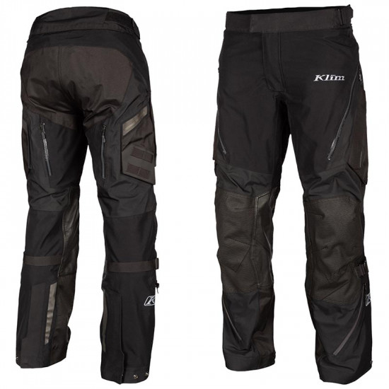 Klim Badlands Pro Goretex Pant Stealth Black Short Leg Mens Motorcycle Trousers - SKU 4053-003-332-001