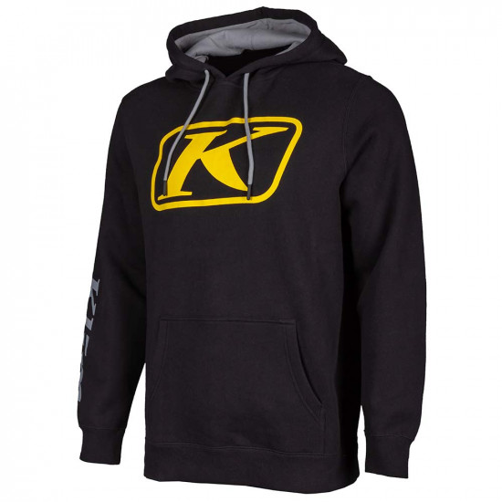 Klim K Corp Hoodie Black - Yellow Casual Wear - SKU 3731-001-160-000
