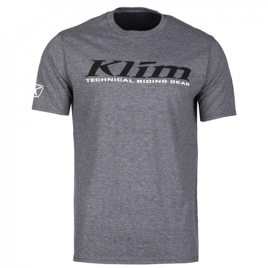 Klim K Corp Short Sleeve T Gray Frost - Black Casual Wear - SKU 3778-000-160-600