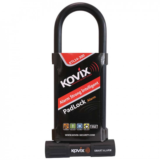 Kovix KTL Alarmed U Lock 300mm X 885mm X 14mm