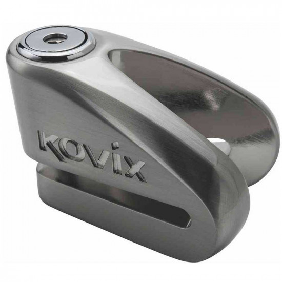 Kovix KVZ2 Disc Lock 14mm Brushed Metal With Lock Holder