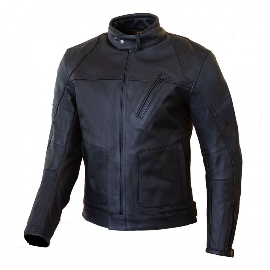 Merlin Gable Black Leather Waterproof Jacket