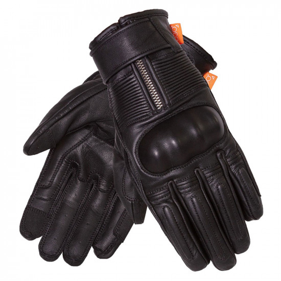Merlin Glory D3O Leather Glove Black Mens Motorcycle Gloves - SKU MLG044/BLK/2XL