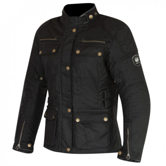 Merlin Harriet II Ladies Black Jacket £399.99 Ladies Motorcycle Jackets - SKU MTP136/BLK/LXS from RaceLeathers Motorcycle Clothing