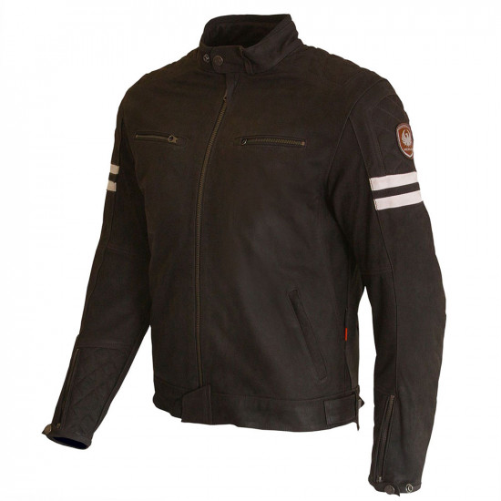 Merlin Hixon II D3O Leather Jacket Brown