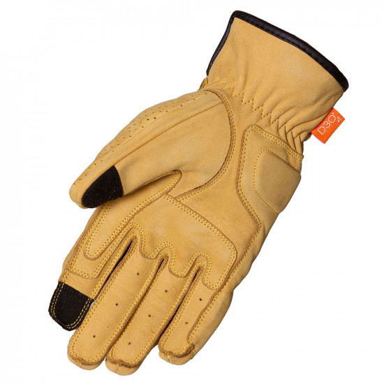 Merlin Leigh D3O Leather Glove Sand