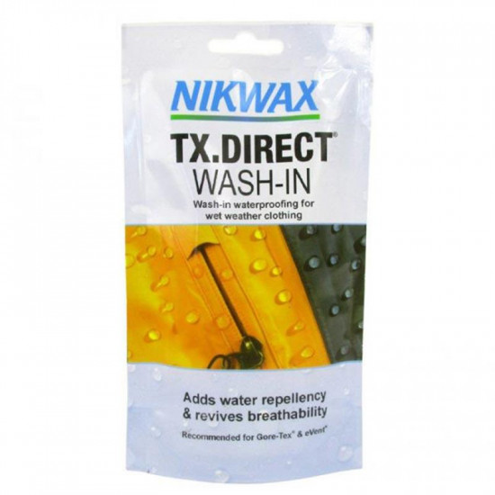 Nikwax TX Direct Wash In 100ml Clothing Accessories - SKU RLTXDIR100ML