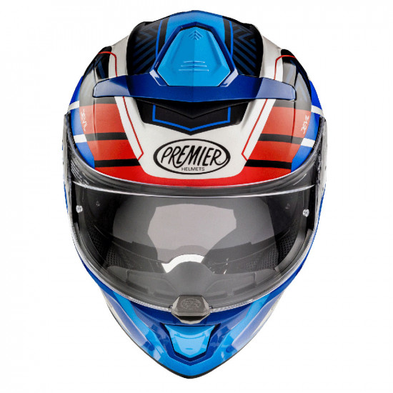 Premier Devil SZ 13 Blue Red White Full Face Helmets - SKU PRHDESZ932X