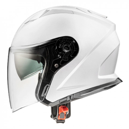 Premier Dokker U8 White Open Face Helmets - SKU PRHDOU012X