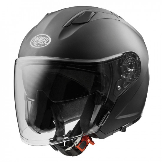 Premier Dokker U9 Matt Black Open Face Helmets - SKU PRHDOU162X