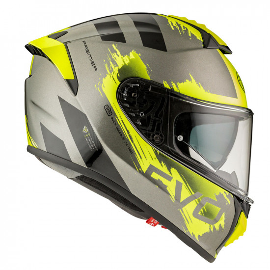 Premier Evoluzione TO Y 17 Gun Neon Full Face Helmets - SKU PRHEVTO922X