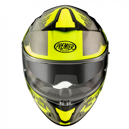 Premier Evoluzione TO Y 17 Gun Neon Full Face Helmets - SKU PRHEVTO922X