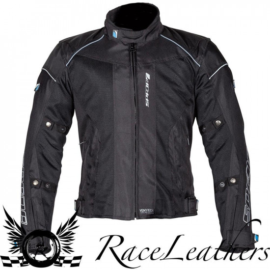 Spada Air Pro CE - Summer Jacket with Waterproof Overjacket Mens Motorcycle Jackets - SKU 0154711