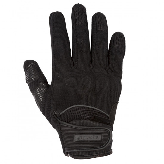 Spada Splash Black Orange Motorcycle Gloves - SKU 0145696