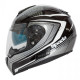 Spada SP16 Monarch Black Silver Helmet