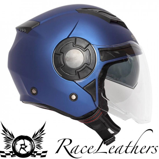 Spada Lycan Matt Blue Motorcycle Helmet