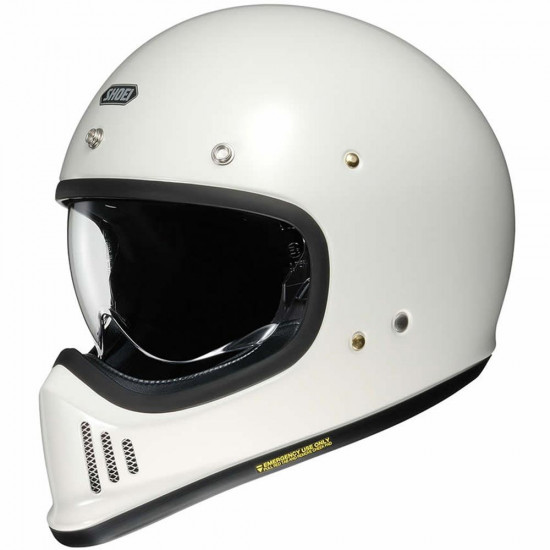 Shoei EX Zero Off White Full Face Helmets - SKU 0122710