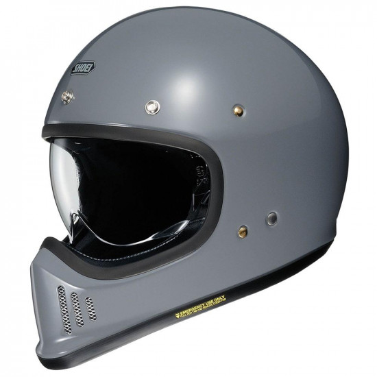 Shoei EX Zero Basalt Grey Full Face Helmets - SKU 0122772