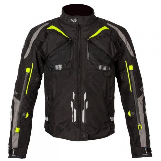 Spada Urbanik CE Approved Black Fluo Mens Motorcycle Jackets - SKU 0144910