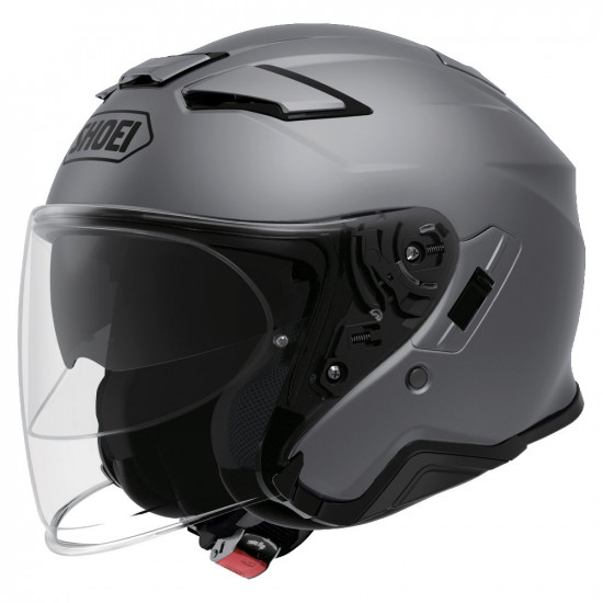 Shoei J Cruise 2 Matt Deep Grey Motorcycle Helmet Open Face Helmets - SKU 0161252