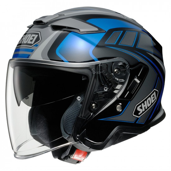 Shoei J Cruise 2 Aglero Blue Motorcycle Helmet
