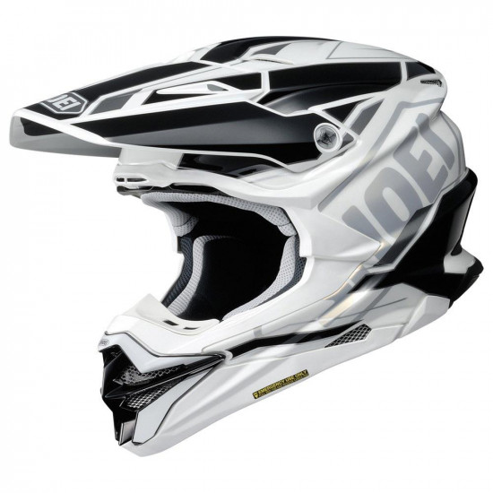 Shoei VFX-WR TC6 White Allegiant MX Motocross Helmet Off Road Helmets - SKU 0162006