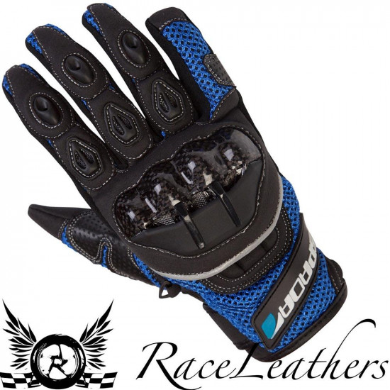 Spada MX Air CE Blue Black Motorcycle Gloves