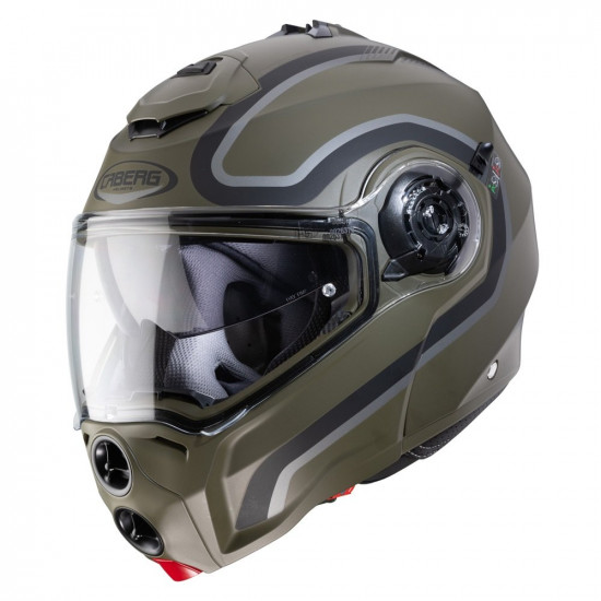 Caberg Droid Matt Green Full Face Helmets - SKU 0763494