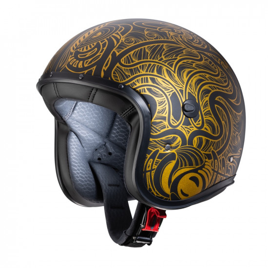 Caberg Freeride Maori Black Gold Motorcycle Helmet