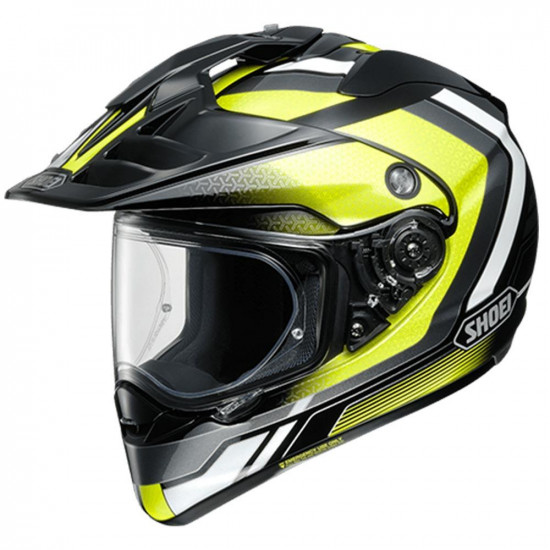 Shoei Hornet ADV Sovereign Yellow Adventure Motorcycle Helmet Full Face Helmets - SKU 0776814