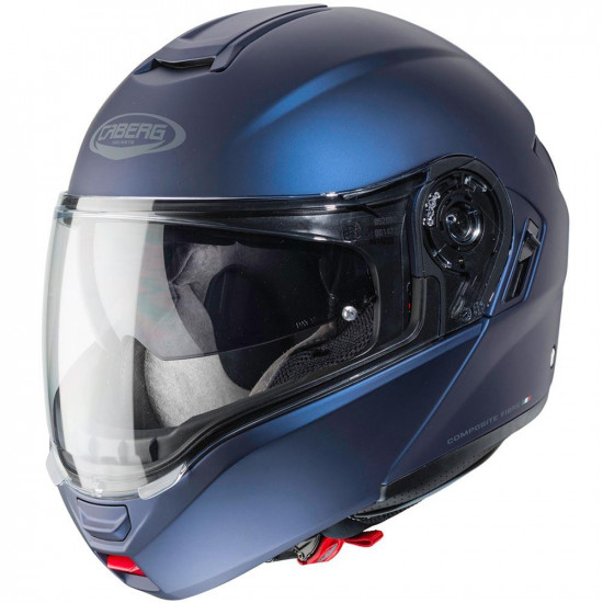 Caberg Levo Matt Blue Flip Front Motorcycle Helmets - SKU 0783058