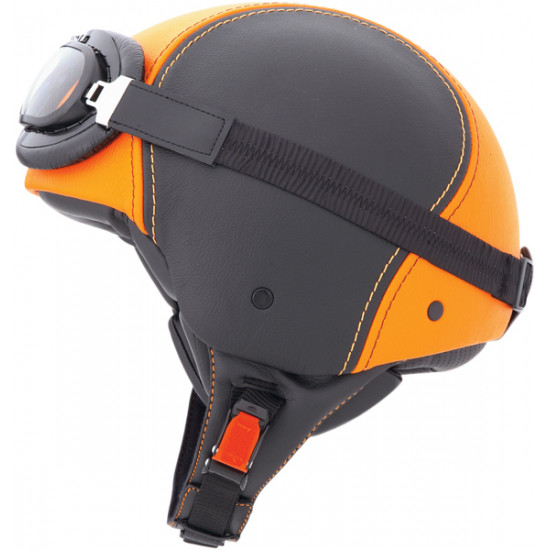 Orange Caberg Jet Century Helmet