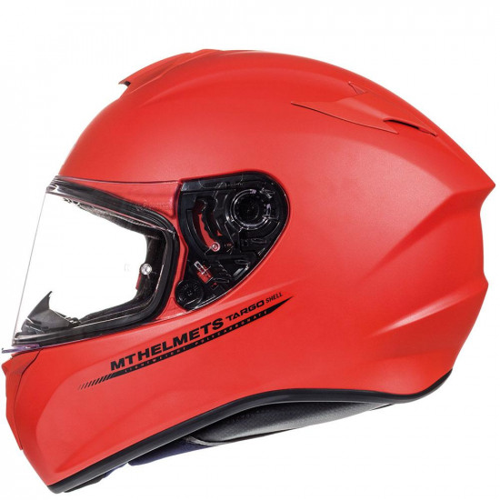 MT Targo Solid Matt Red Full Face Helmets - SKU M11170000533