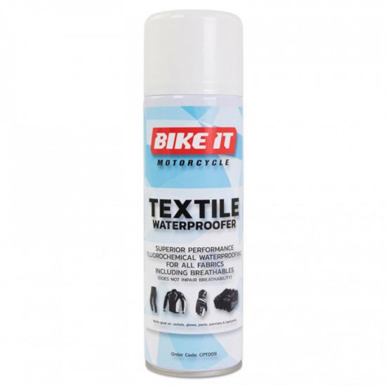Bike It Textile Waterproofer Spray Clothing Accessories - SKU CPT009