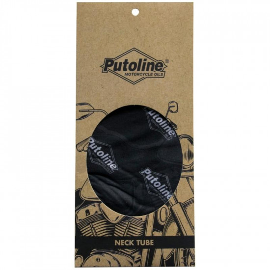 Black Putoline Neck Tube / Face Mask Rider Accessories - SKU NECKTUBE