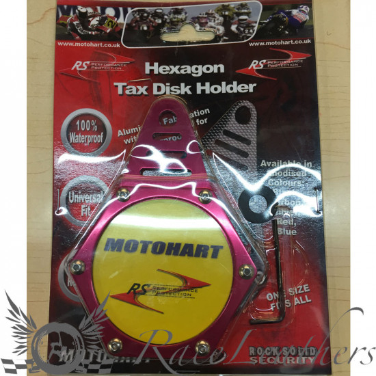 RS Tax Disc Holder Red
