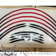 RS Wheel Stripes Red