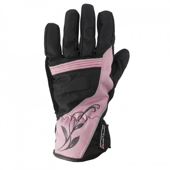 Rayven Diamond Ladies Gloves Pink Ladies Motorcycle Gloves - SKU RLMWDIA012