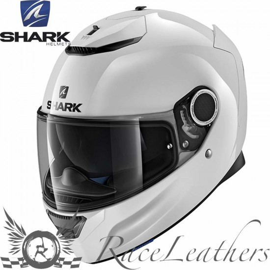 Shark Spartan White £284.99 Full Face Helmets - SKU 200/HE5030E/WHU1 from RaceLeathers Motorcycle Clothing