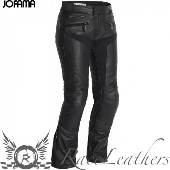Jofama Tengil Pants Black Ladies Motorcycle Trousers - SKU 6745300036