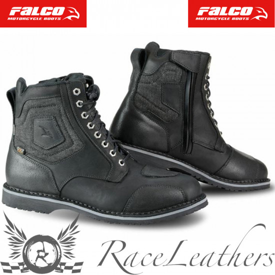 Falco Ranger Black Mens Motorcycle Touring Boots - SKU 5583800341