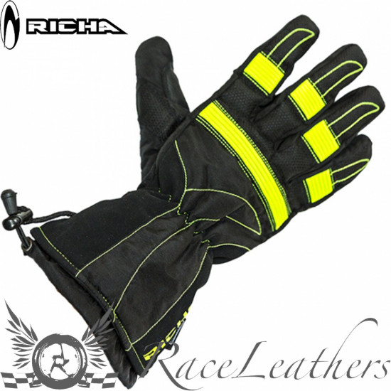 Richa Probe Fluo Mens Motorcycle Gloves - SKU 081/PROBE/FL/01