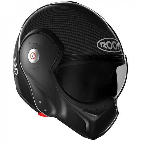 Roof Boxxer Carbon Black Flip Front Motorcycle Helmets - SKU RBOXXER CARB B 54