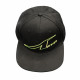 Airoh Baseball Cap - Black/Yellow