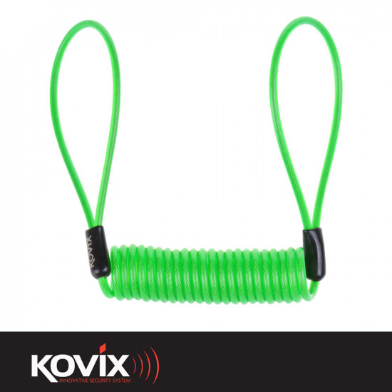 Kovix Disc Lock Reminder - Fluo Green Security - SKU KOVKC002FG